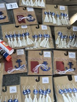 Anchor banners and craft misc