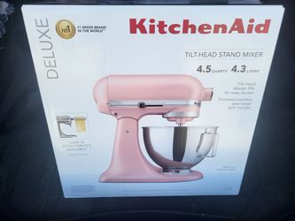 Kitchenaid Deluxe Tilt-Head Stand Mixer Pink