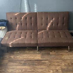 Small brown mocha Couch