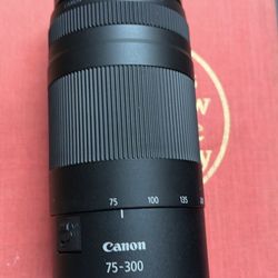 Canon RF 75-300mm lens