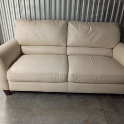 Nice Faux Leather Sofa