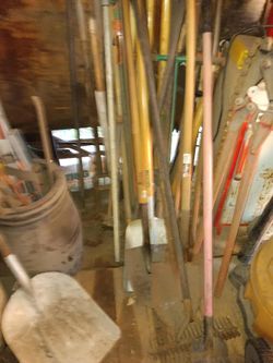 Yard TOOLS and Saws $5 Each 