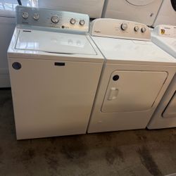 Washer and dryer