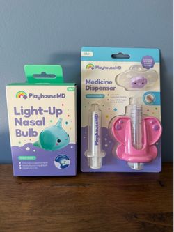 Infant Nasal Bulb and Medicine Dispenser