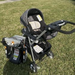 3  Piece Stroller , Car Seat/ Bassanet
