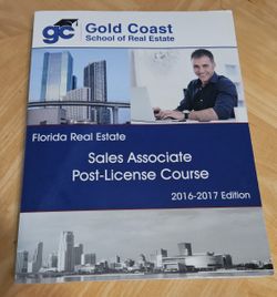 Real Estate Post -License Course Book.