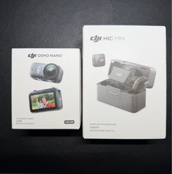 DJI Osmo Nano & DJI Mic Mini