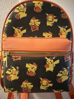 Pokemon Pikachu Halloween Backpack