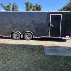 2014 One  Car Enclosed  Trailer For Sale
