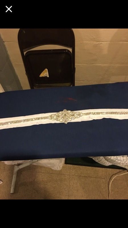 Wedding dress belt