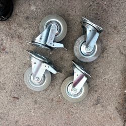 4 caster wheels $70