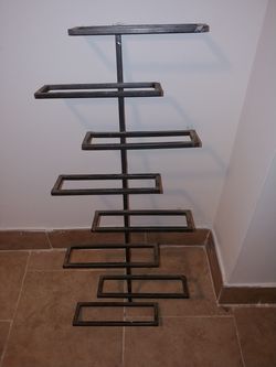 Wrought Iron Wine Rack
