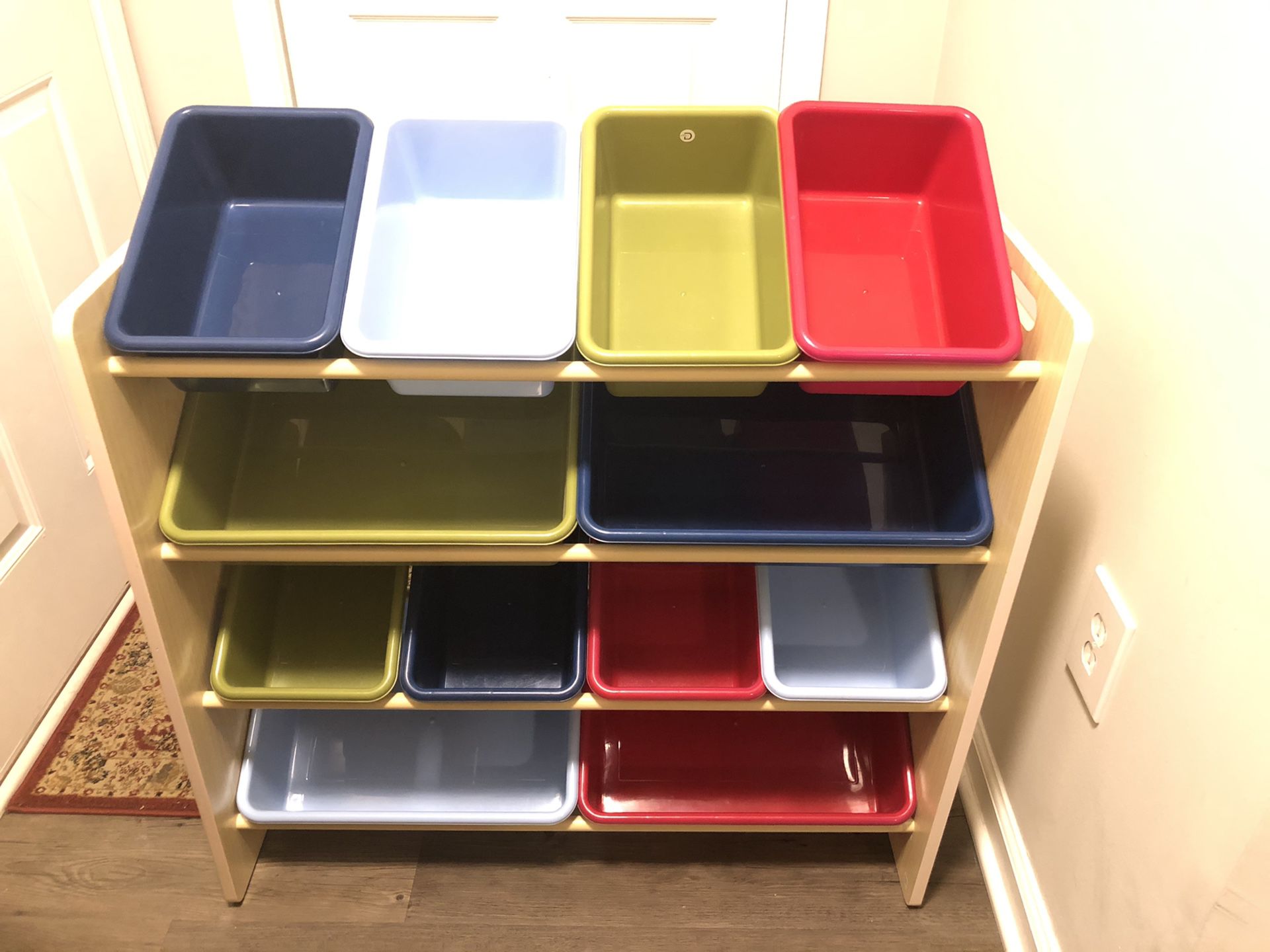 Storage cube bins