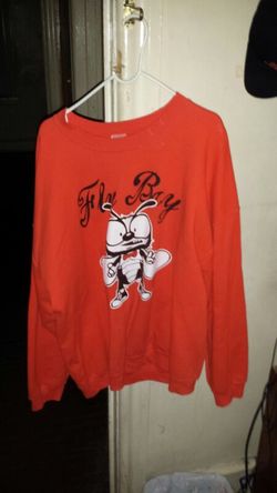 2xl orange sneaker villa sweatshirt