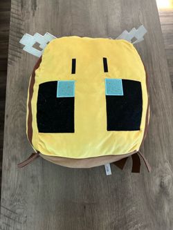 Minecraft Cuutopia Bee Plush 10-inch Character Pillow Doll