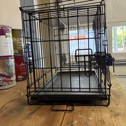 Small Dog / Cat Crate With Tray