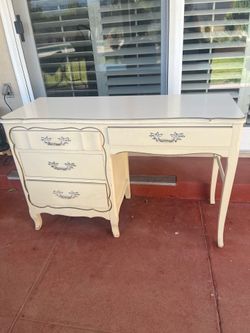 French Provincial Style Desk Desk