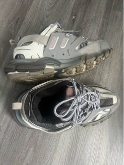 Balenciaga track gray size 9