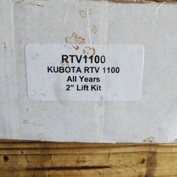 Kubota 2in RTV 1100 Lift kit brand new in the box