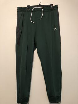 Nike Air Jordan Dri Fit Joggers Green Grey White 924709-341 Men's Size 3XL-Tall