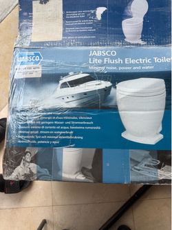 Jabsco  electrical  boat Toilet new