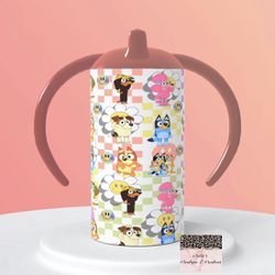 Bluey Sippy Cup/ Kids Tumbler