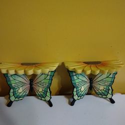 Butterfly Sunflowers Shelves 