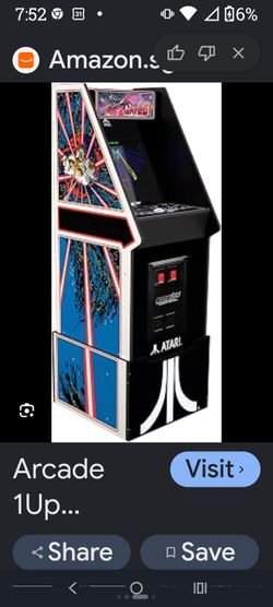 Tempest Arcade 1 Up Atari