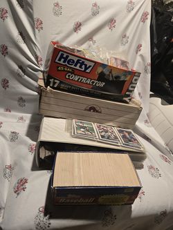 Baseball and football cards