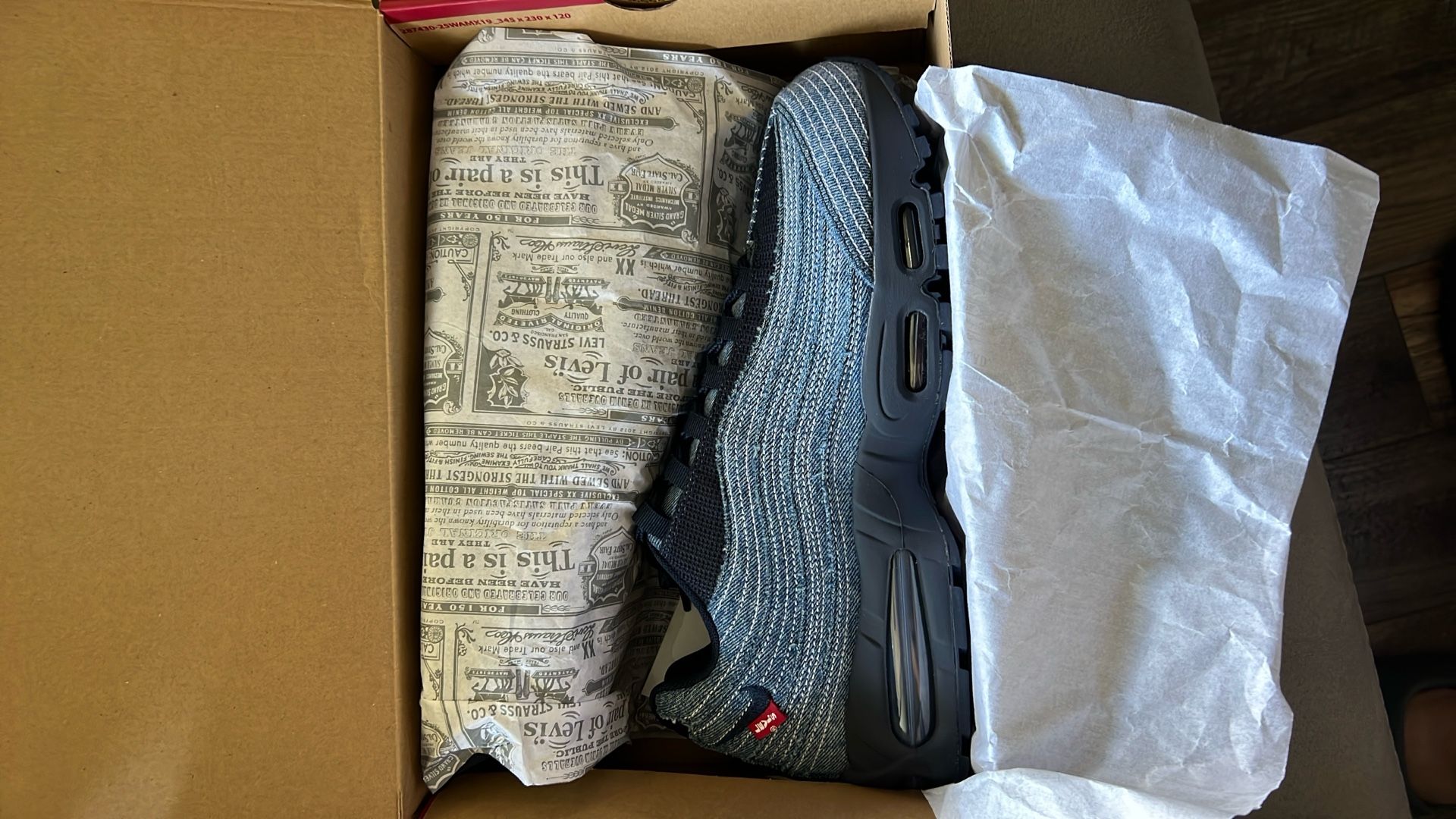 Levi’s X Nike Air Max 95 Blue Denim