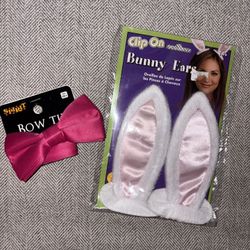 Playboy Bunny Accessories Halloween Costume 