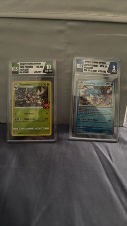 IGS Graded Pokémon Cards Trevenant & Gyarados