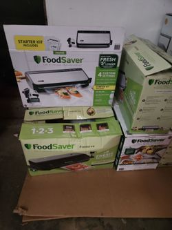 Open box FoodSaver unit only $20 each