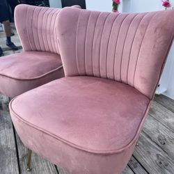 Pink Chairs