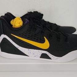 Nike Kobe IX 9 EM Low Protro (Lakers Away) - Size 9 Men's, Size 10.5 Women's