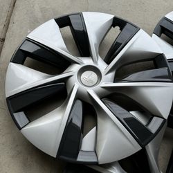 Tesla Model Y Hub Caps and Rugs
