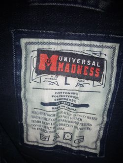 Universal Madness Denim Jacket  Thumbnail