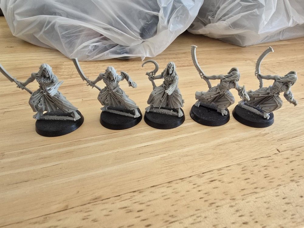 Warhammer 40k Drukhari Mandrakes Resin OOP