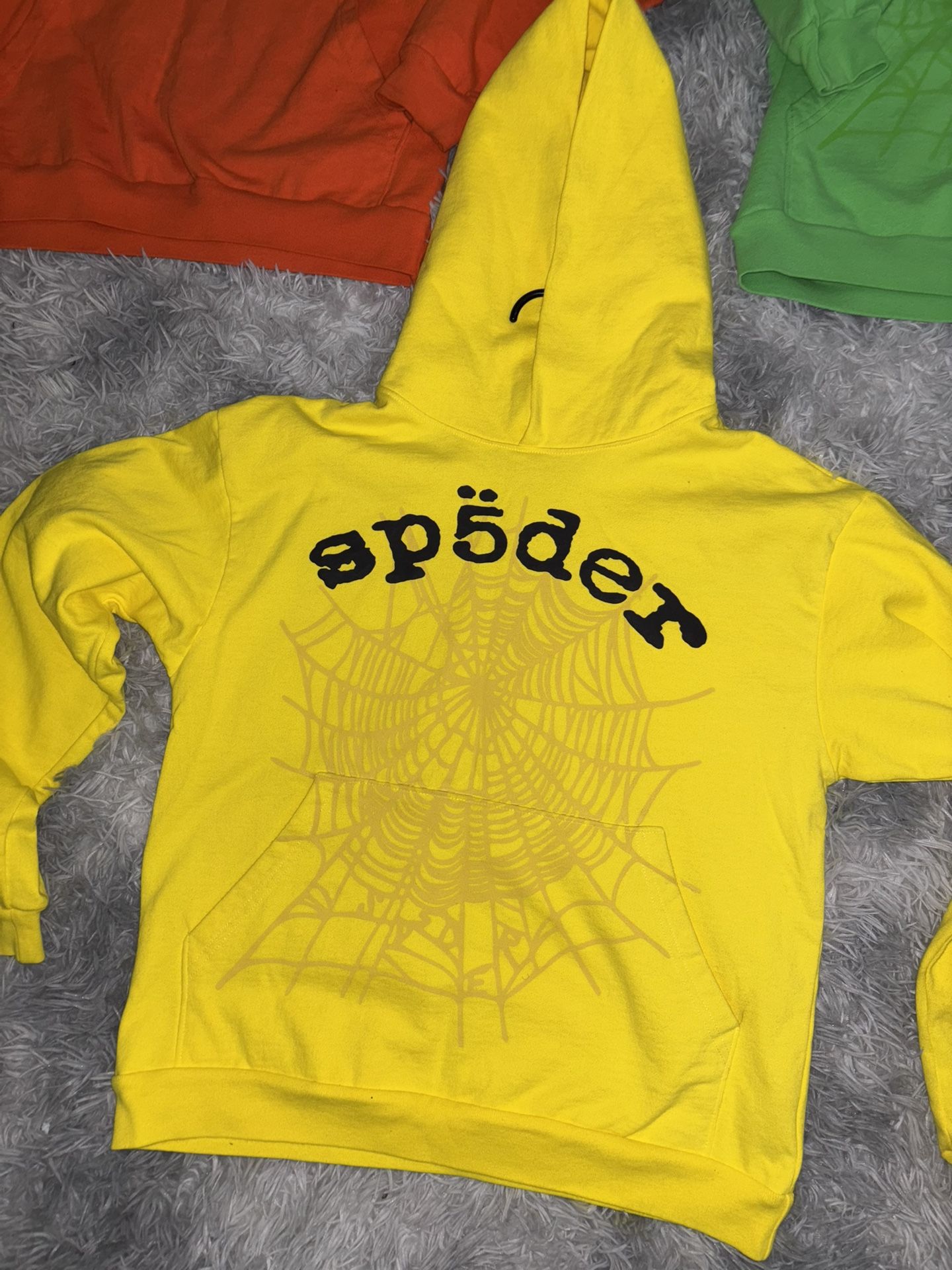 Yellow Sp5der Legacy Hoodie