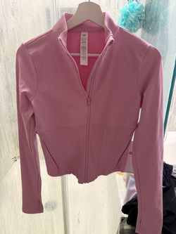 Alo yoga pink crush jacket