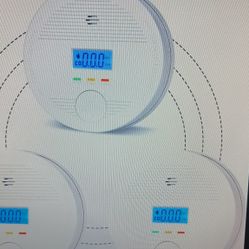 Interconnected Smoke And Carbon Monoxide Detector 3 Pack