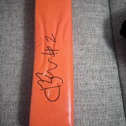 Calen Bullock Signed Autograph End Zone Pylon - Metabilia Coa - Houston Texans