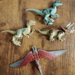 Jurassic World Lego Mini Figures Dinosaurs 