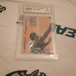 FGA 10 Gem Mint 1996 Dream Picks Allen Iverson Philadelphia 76ers Rookie Card