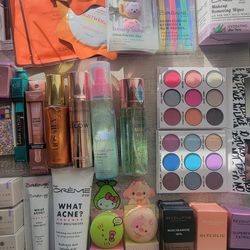 Tons Of Skin Care And Makeup