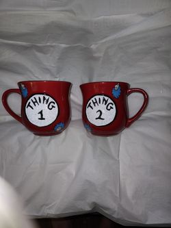 Universal Studios Dr Seuss Coffee Mugs 