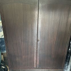 Wardrobe Dresser And Dresser Mirror Combo
