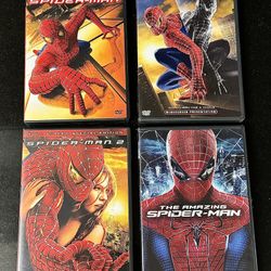 🕸️📀 Spider-Man 4 Movie, 4 DVD Set, Special Edition Series (new)