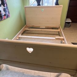 Bed Frame With Night Stand 