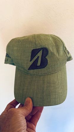 Bridgestone Golf Hat Olive Green Cap